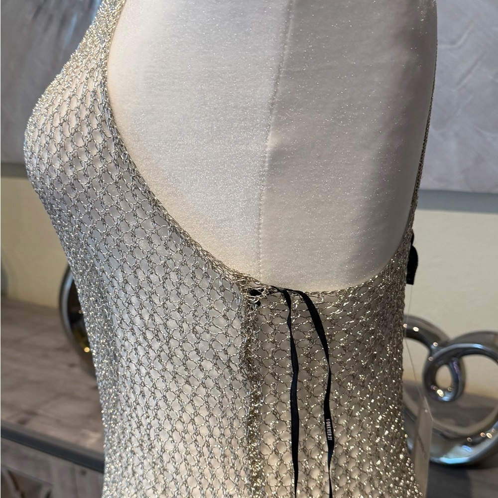 Forever 21 Metallic Sweater Top - Picture 3 of 6